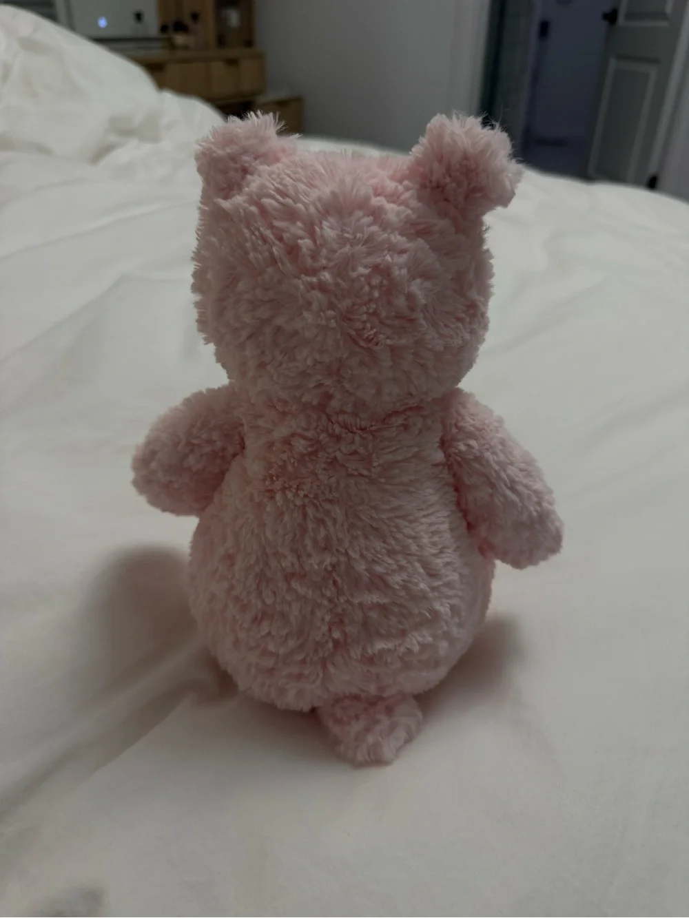 Leola Jellycat Pink Plush Bear - Soft Cute Comfort Toy